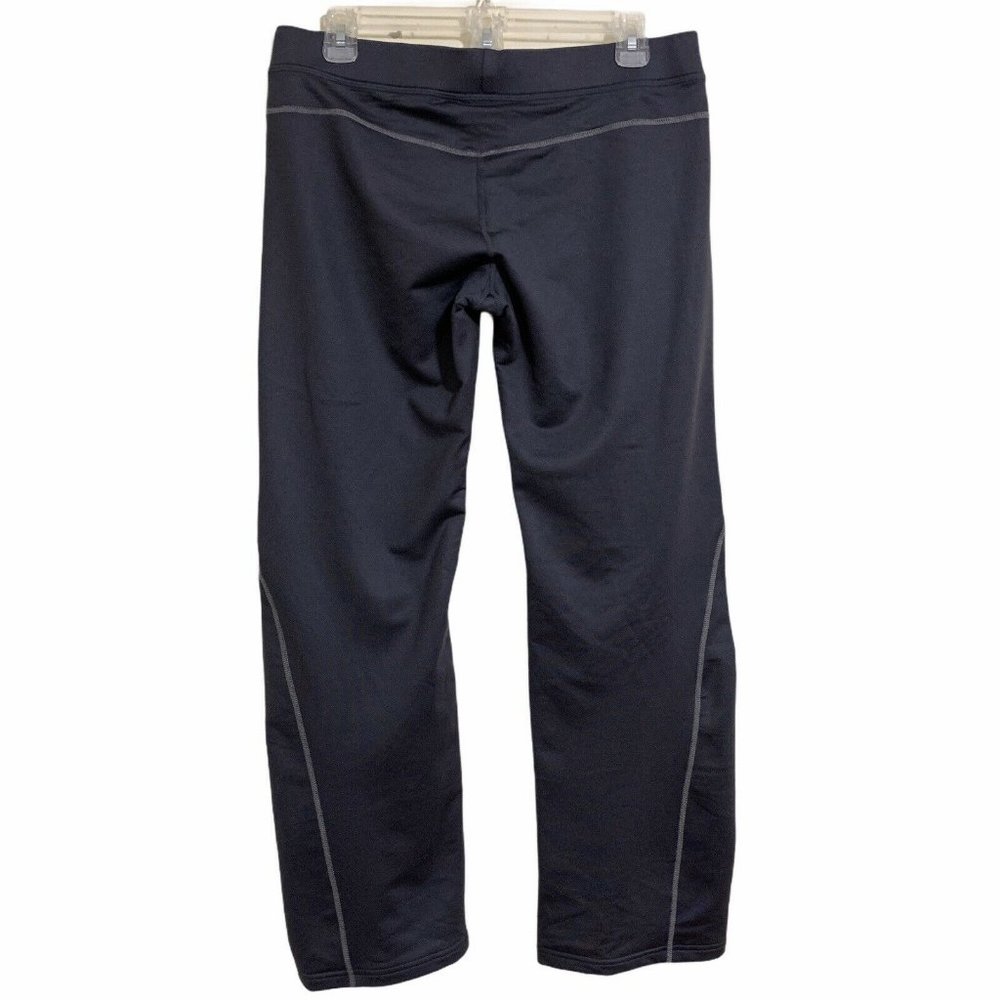 Athleta Gray Streamline Yoga Capri Pants Sz MP - Picture 3 of 6